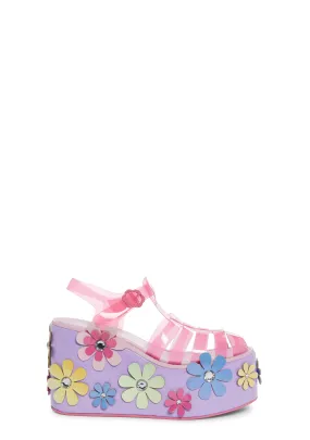 Bloom For Love Platform Sandals