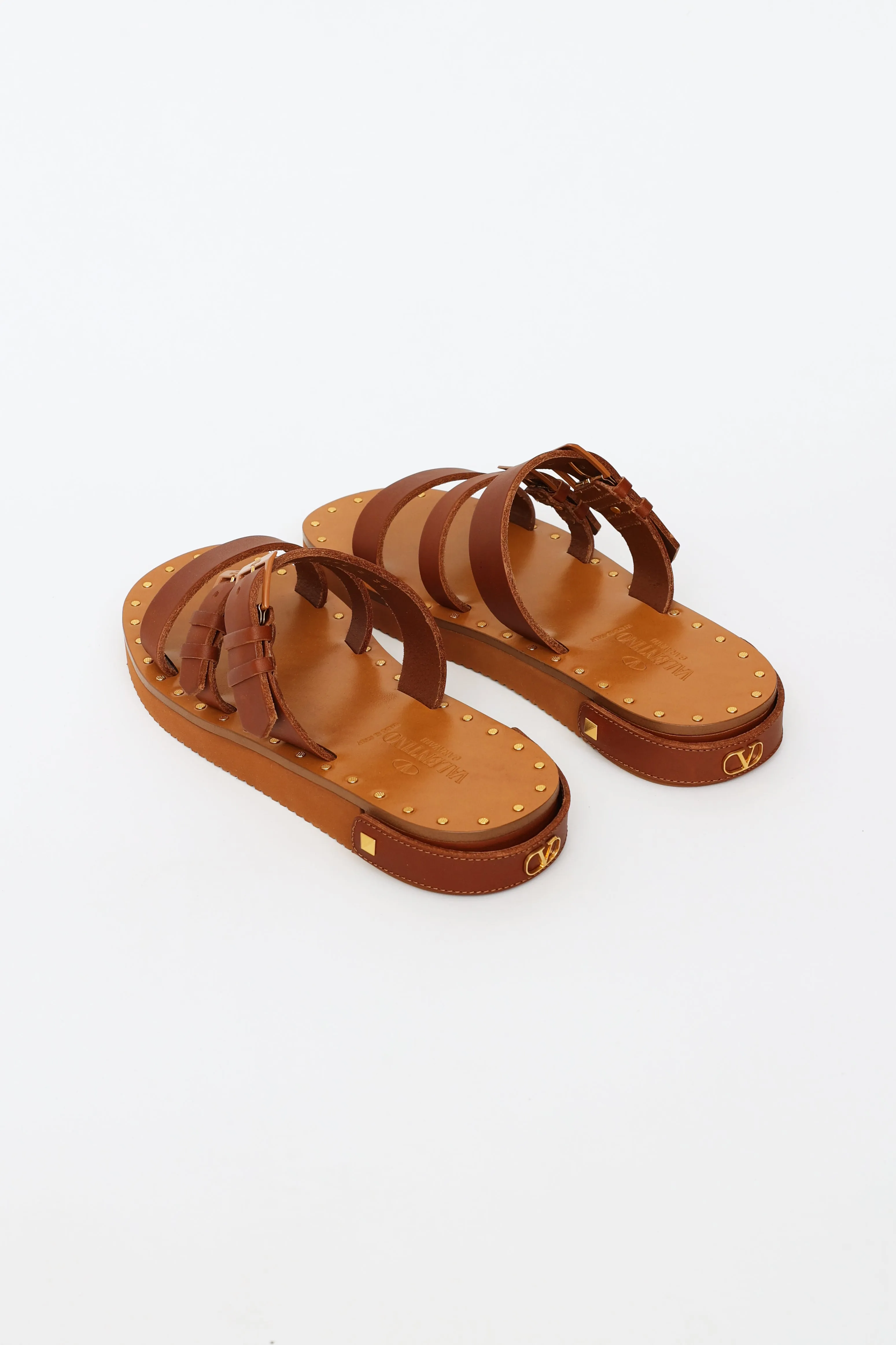 Brown Leather Sandals