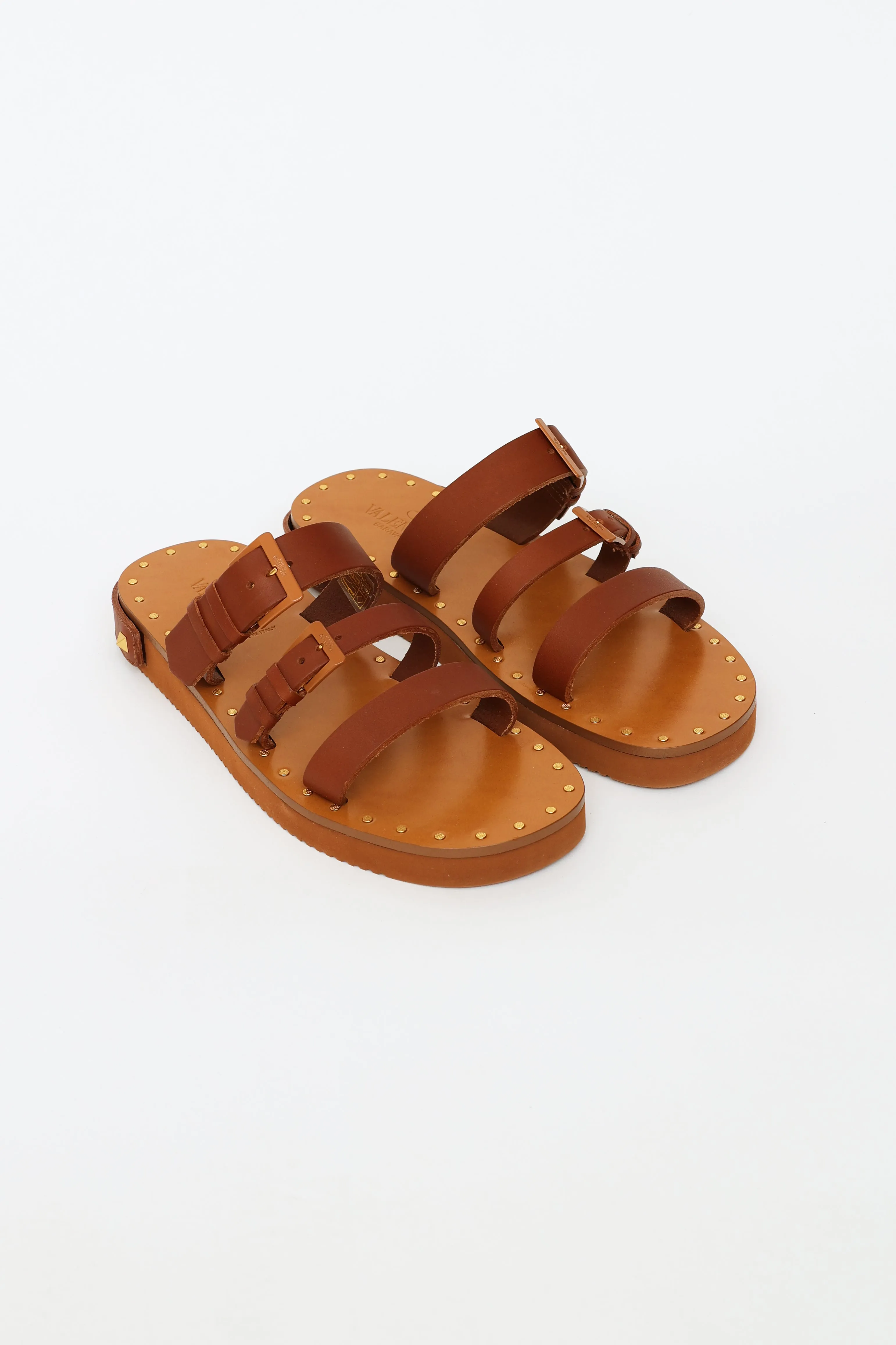 Brown Leather Sandals