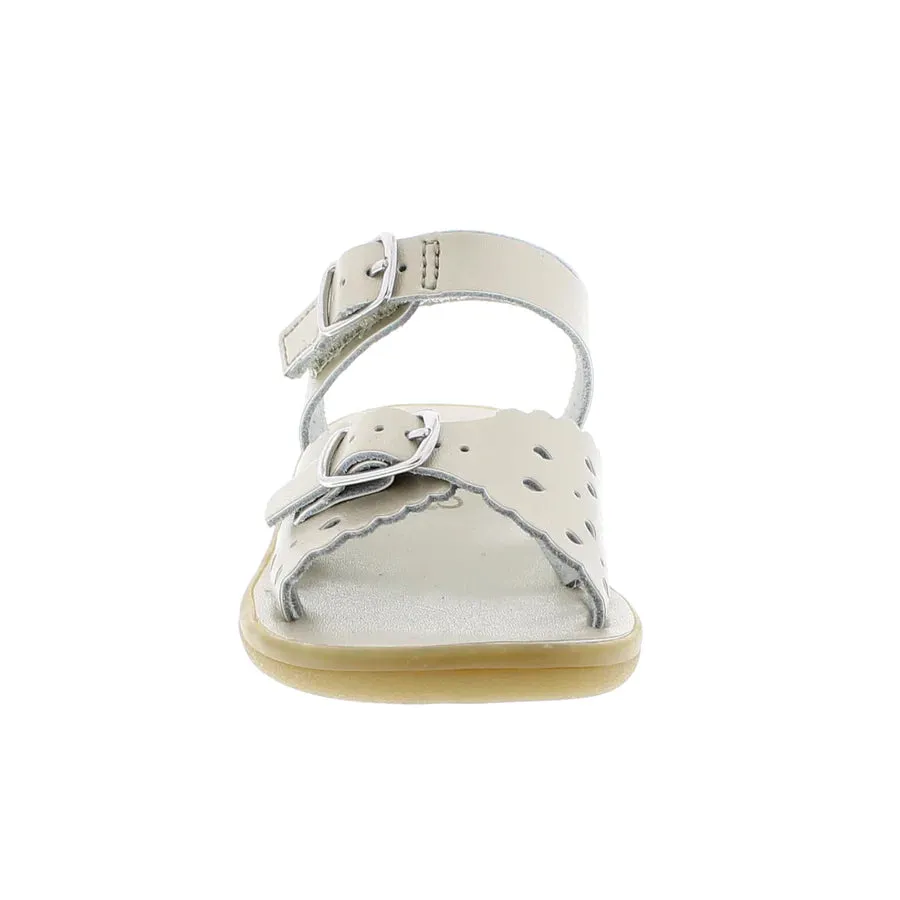 Footmates Eco-Ariel Sandal - Soft Gold Micro