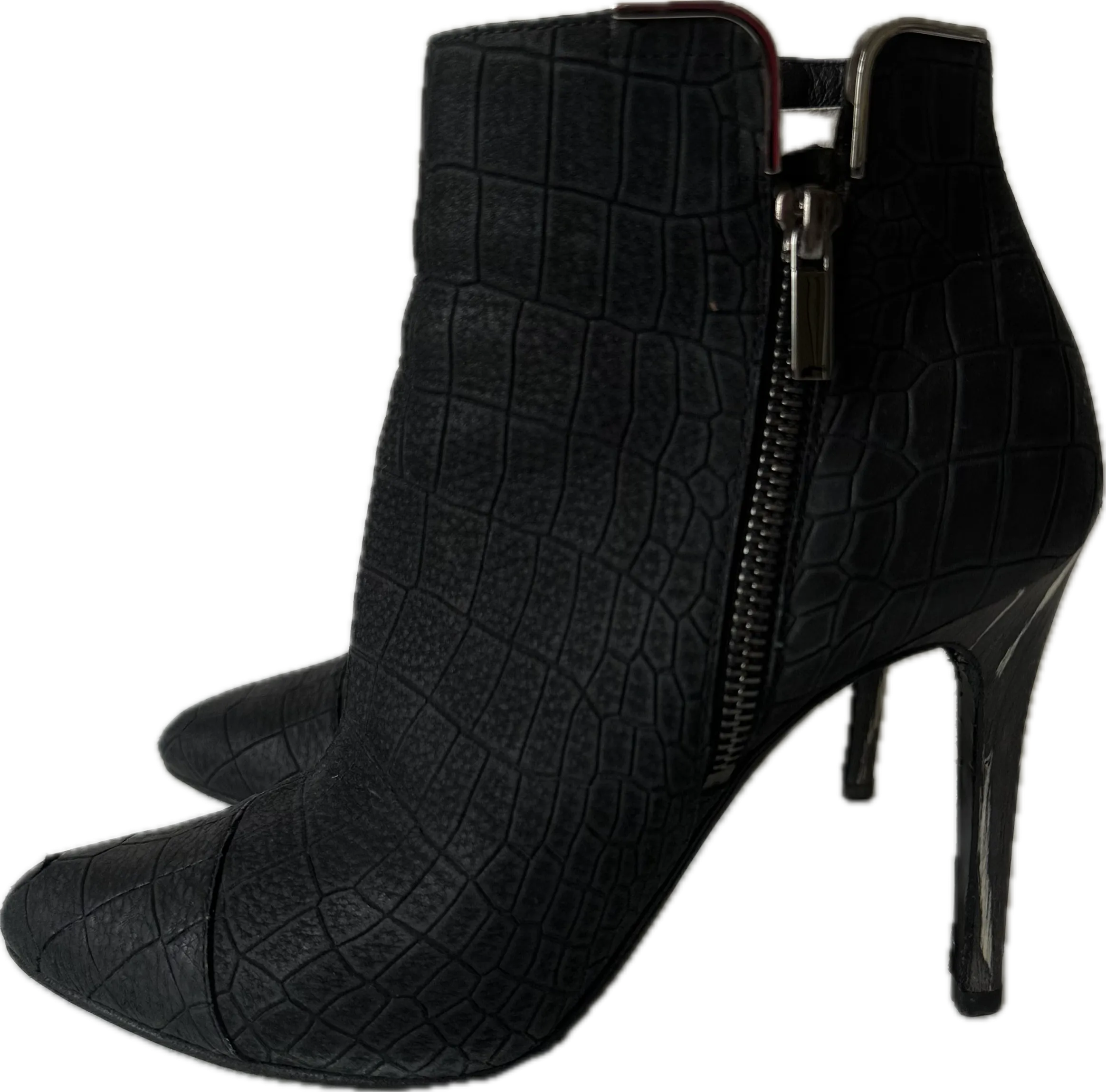 Lanvin Black Ankle Boots