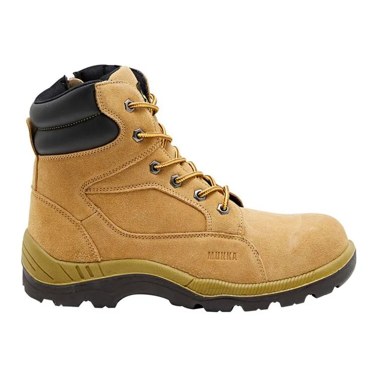 Munka Girder Lace Up Safety Boot (Wheat) MFW21155