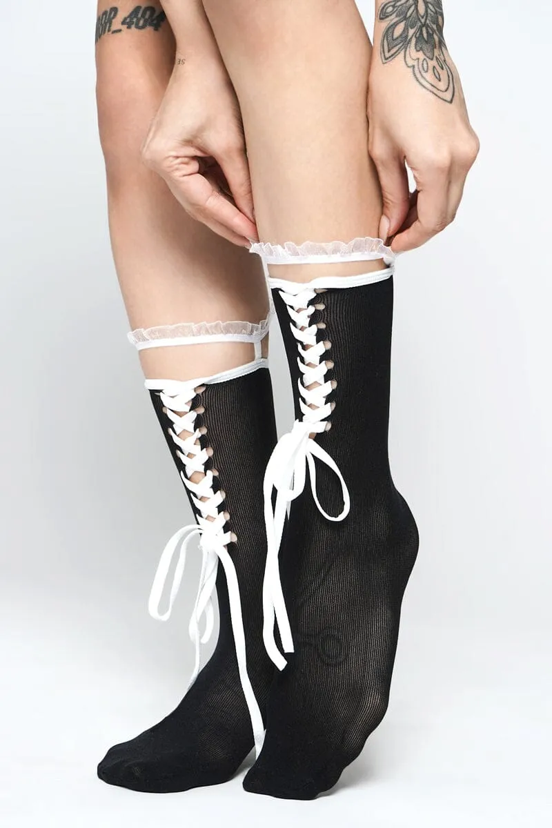 Pavlova Tie Up Socks