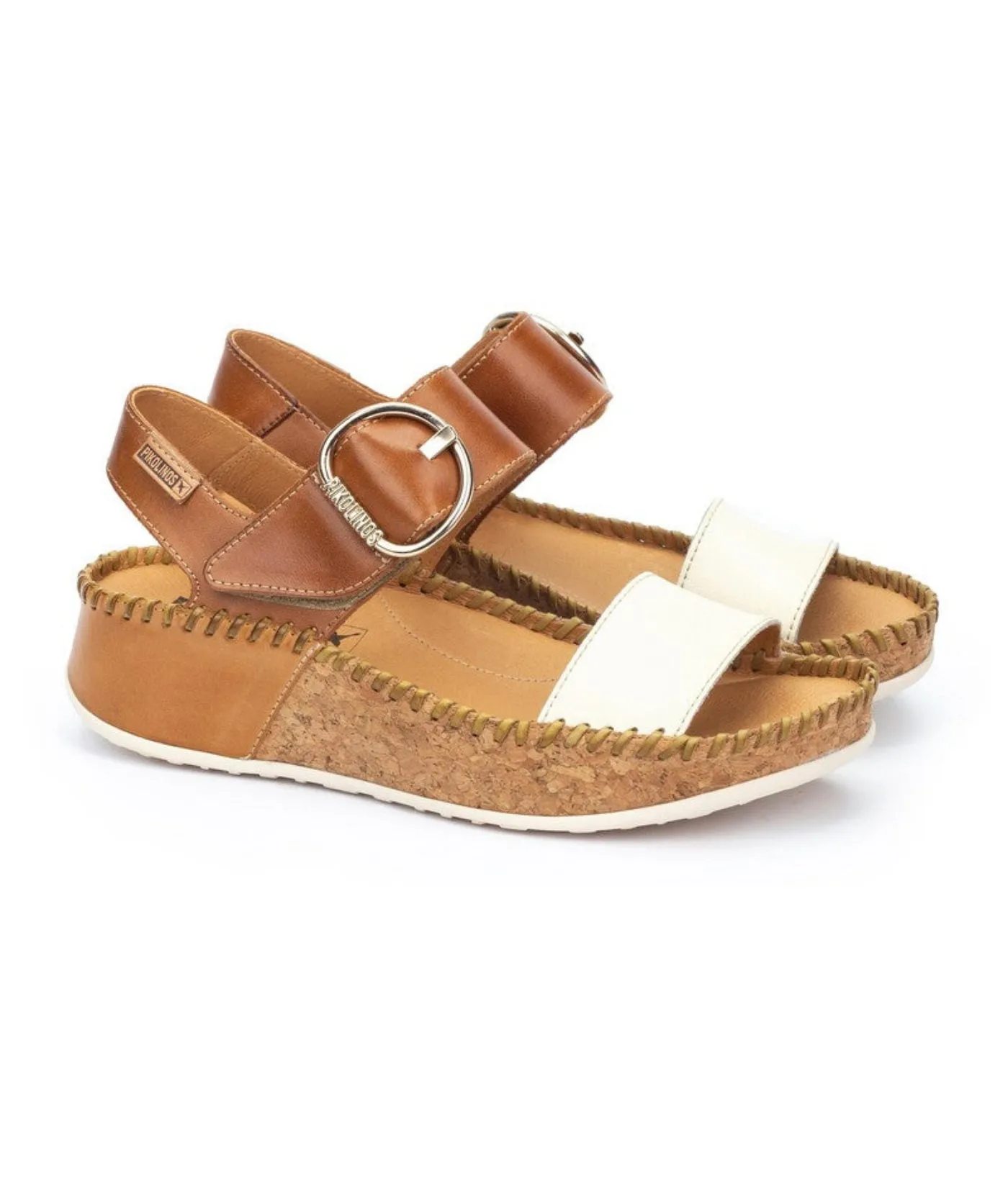 Pikolinos Marina W1c-0709c1 Women's Wedge Sandals in Nata