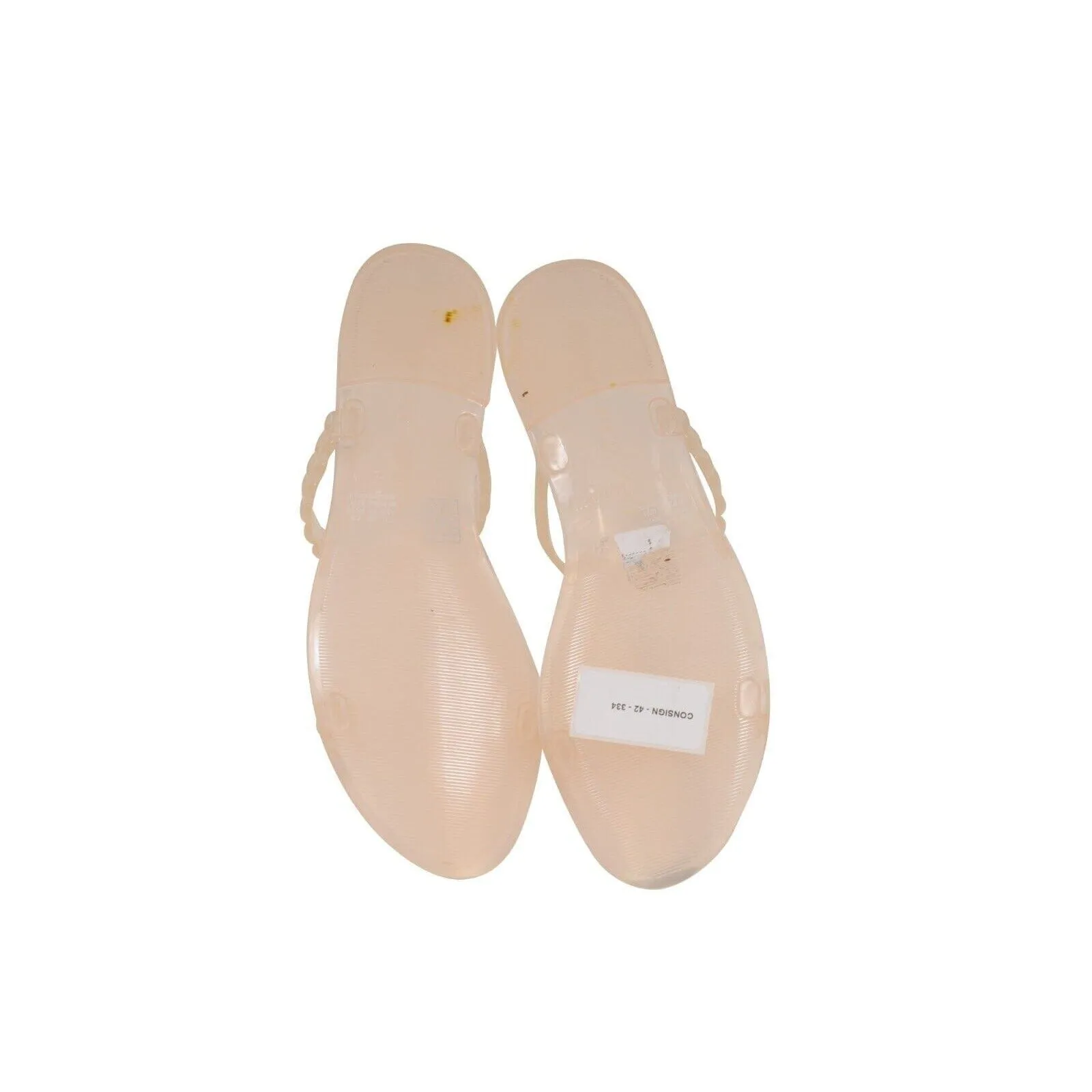 s Braida Sandals Tan Clear Jelly Open Toe