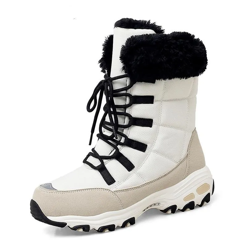 Snow Ankle Boots for Women Winter Shoes Keep Warm Waterproof Snow Boots Recreation Ski Boots