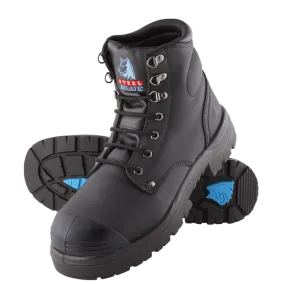 Steel Blue Argyle Bump Cap Safety Boot 332102