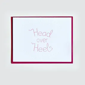 Synonym Head Over Heels Card