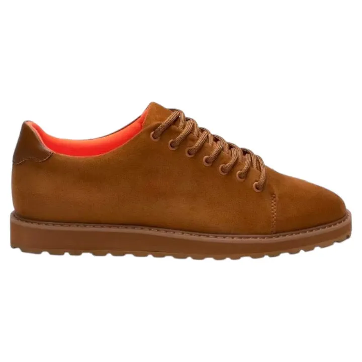 Tayon Men's Camel Suede lace-up Oxford Sneaker Casual Shoes