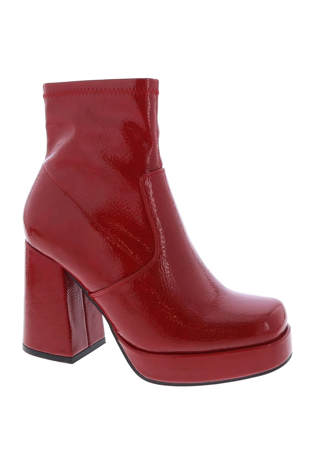 Thalia - Mid Heel Ankle Boots For Women