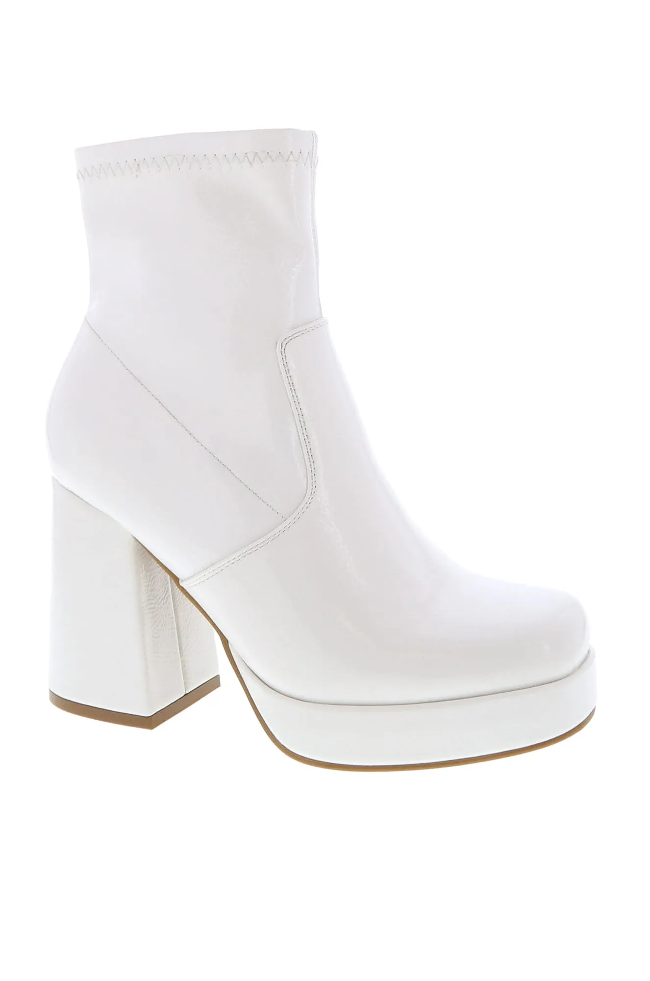 Thalia - Mid Heel Ankle Boots For Women