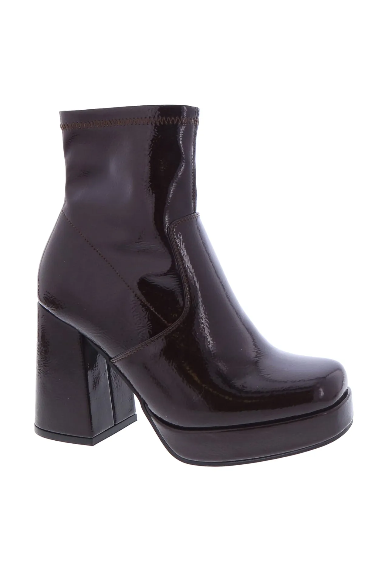 Thalia - Mid Heel Ankle Boots For Women