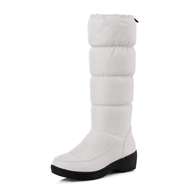 Women Knee High Snow Boots