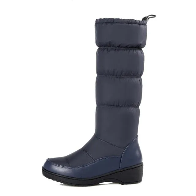 Women Knee High Snow Boots