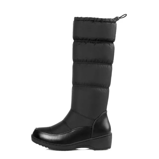 Women Knee High Snow Boots