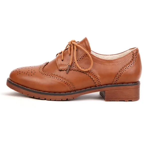 Women's Brock Vintage Preppy Oxford Shoes