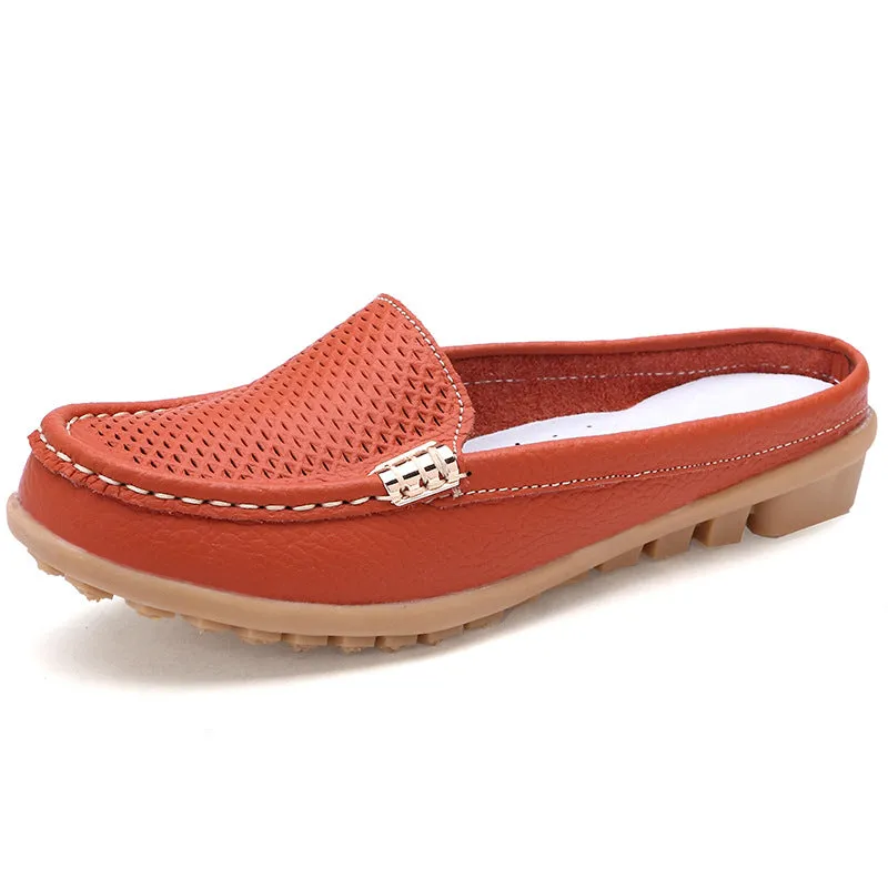 Women's Summer Real Leather Moccasins