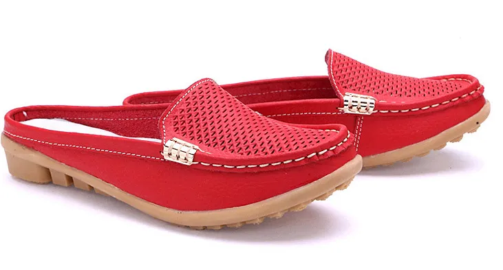 Women's Summer Real Leather Moccasins