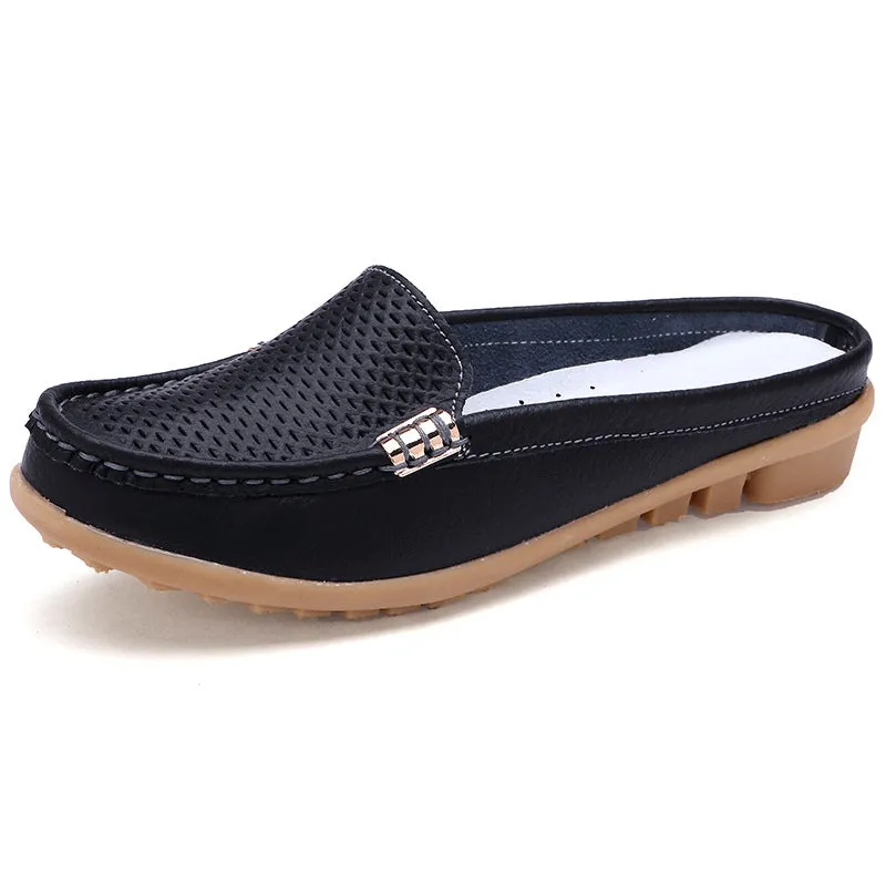 Women's Summer Real Leather Moccasins