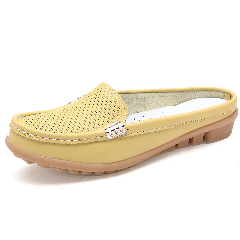 Women's Summer Real Leather Moccasins