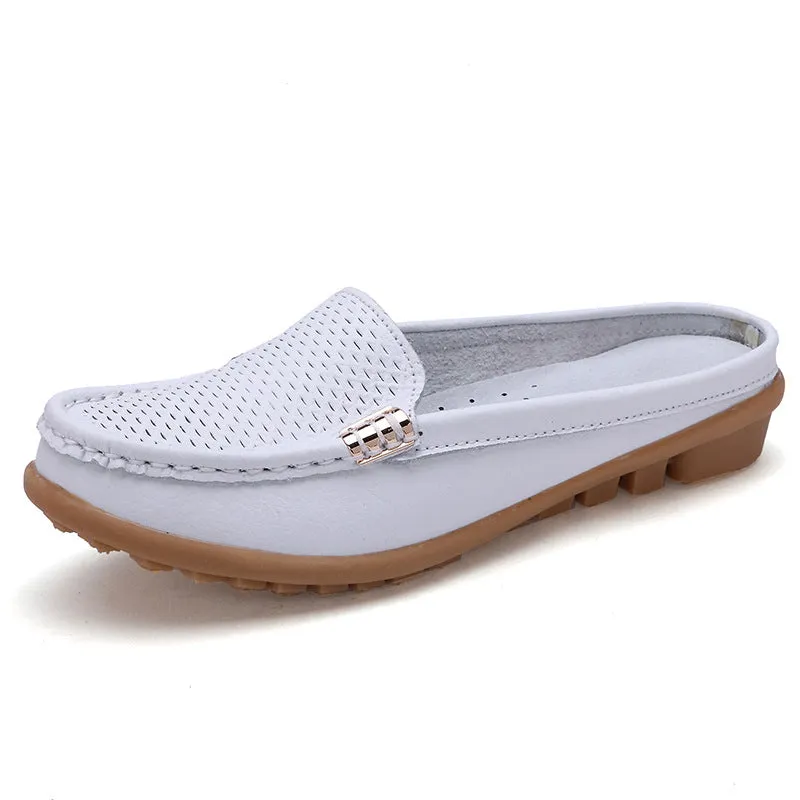 Women's Summer Real Leather Moccasins